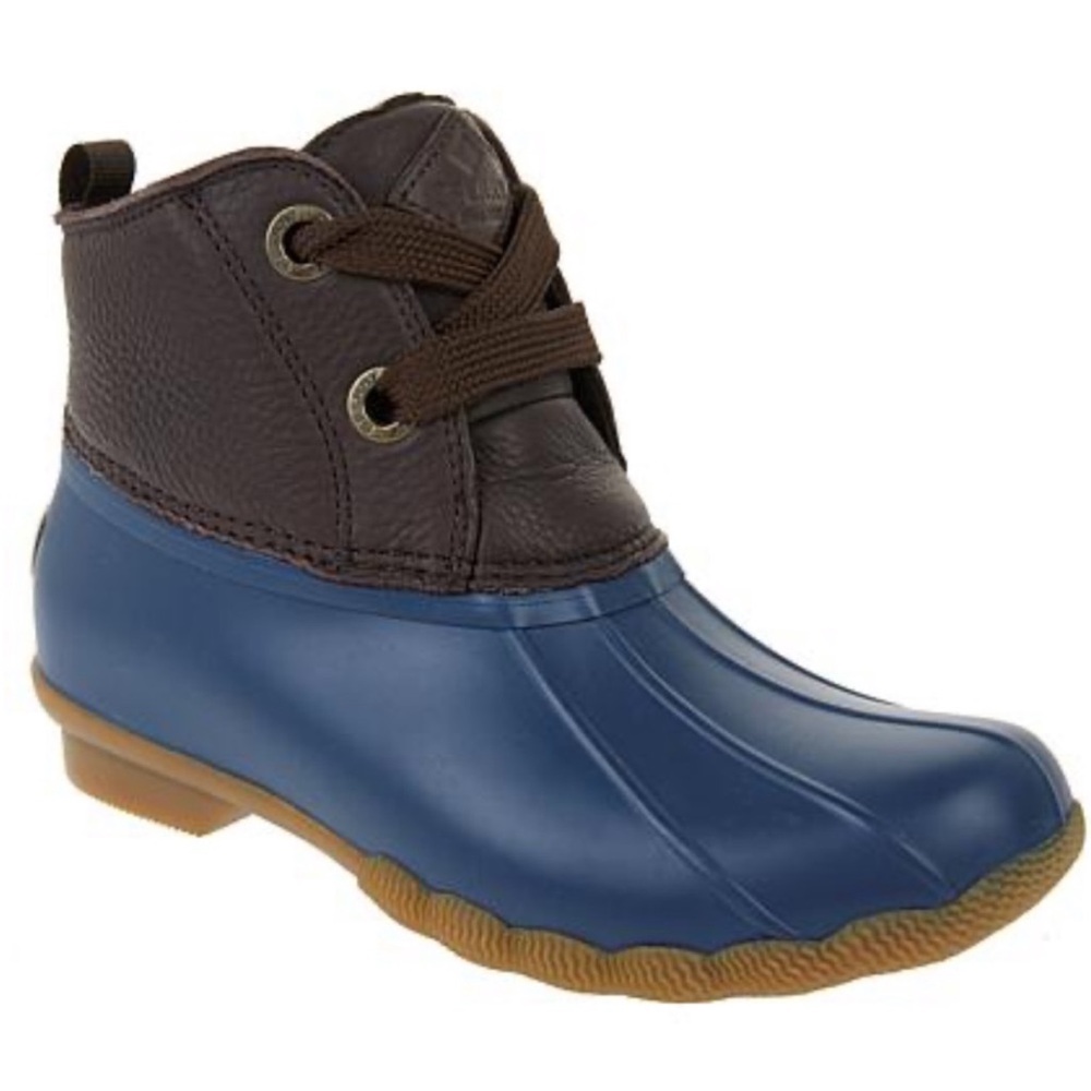 Sperry’s Saltwater 2-Eye Leather Duck Boot